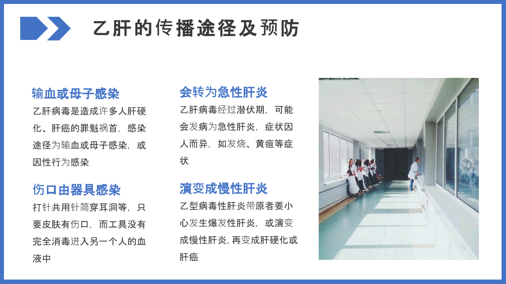 病毒性肝炎预防和治疗PPT模板