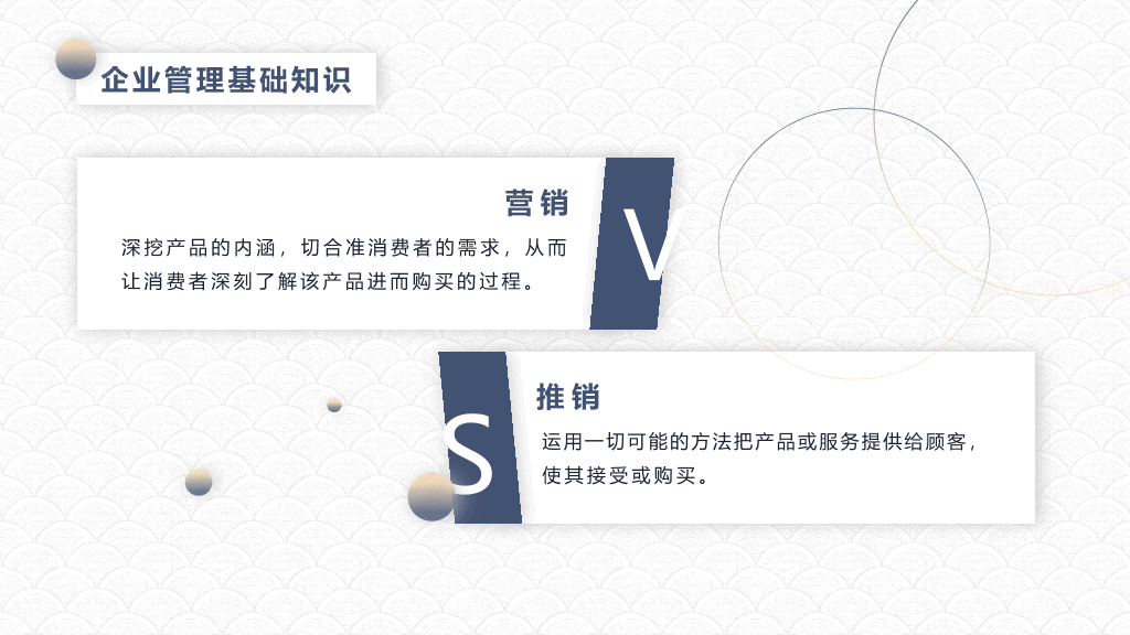 悬浮卡片大气商务PPT模板