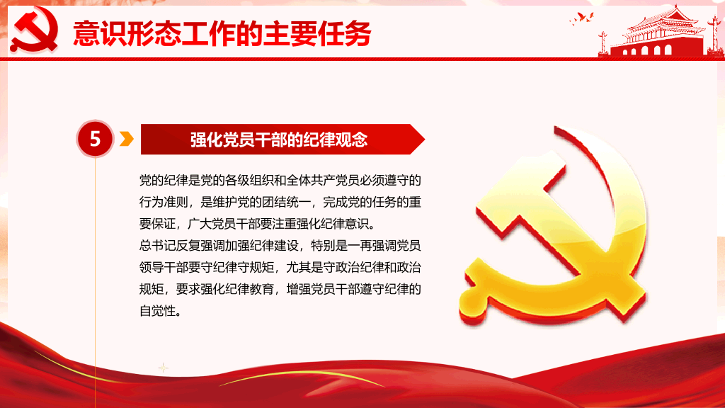做好新时代意识形态工作PPT模板