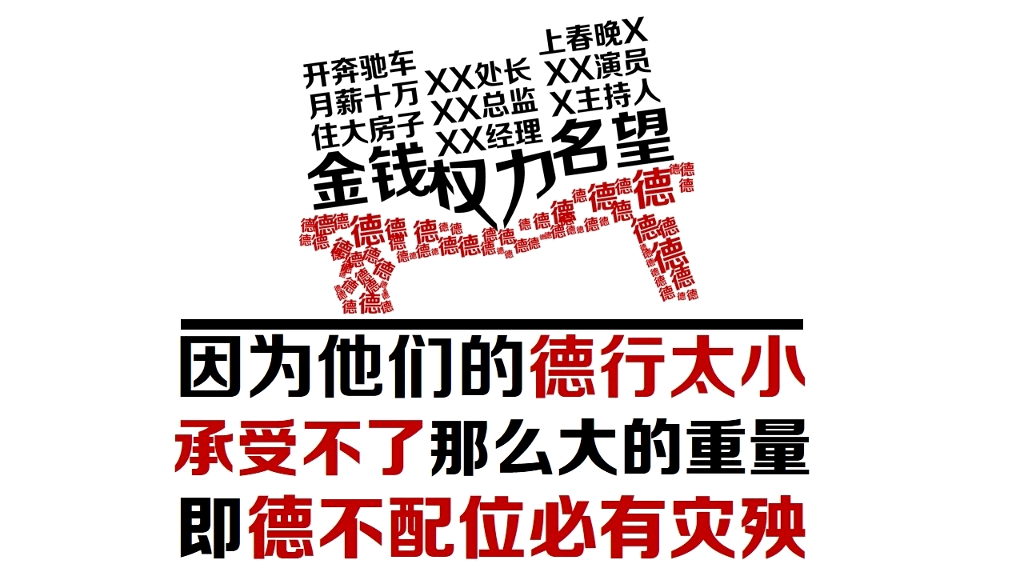 德不配位必有灾殃PPT欣赏