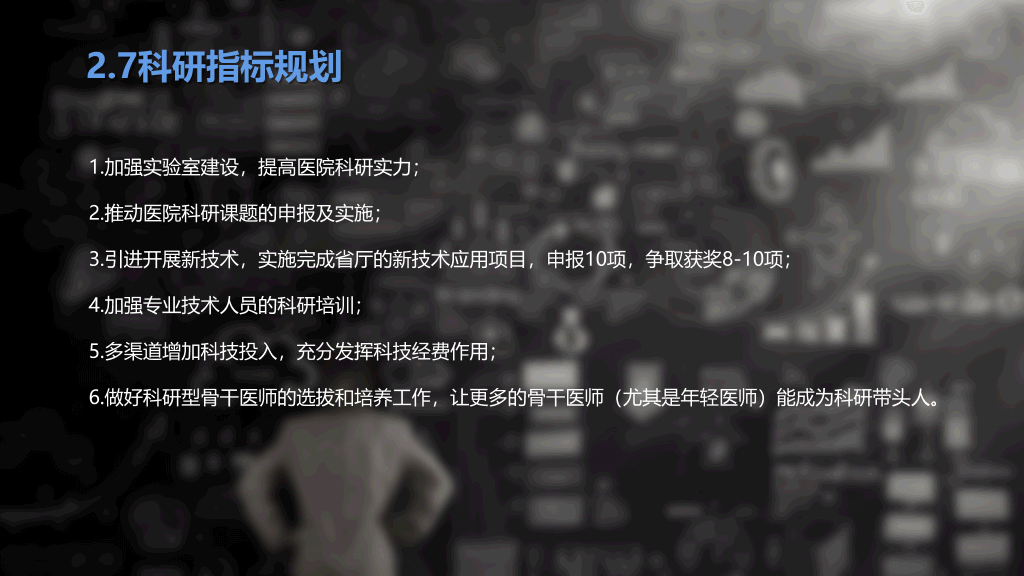 医院科室年终工作总结PPT模板