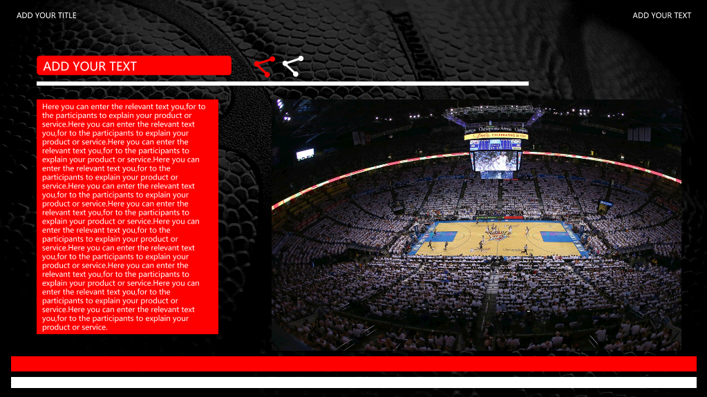 NBA篮球主题PPT模板