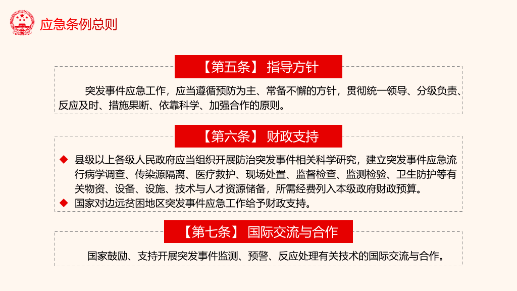 突发公共卫生事件应急条例PPT模板