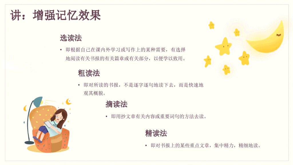 文艺读书心得分享会PPT模板