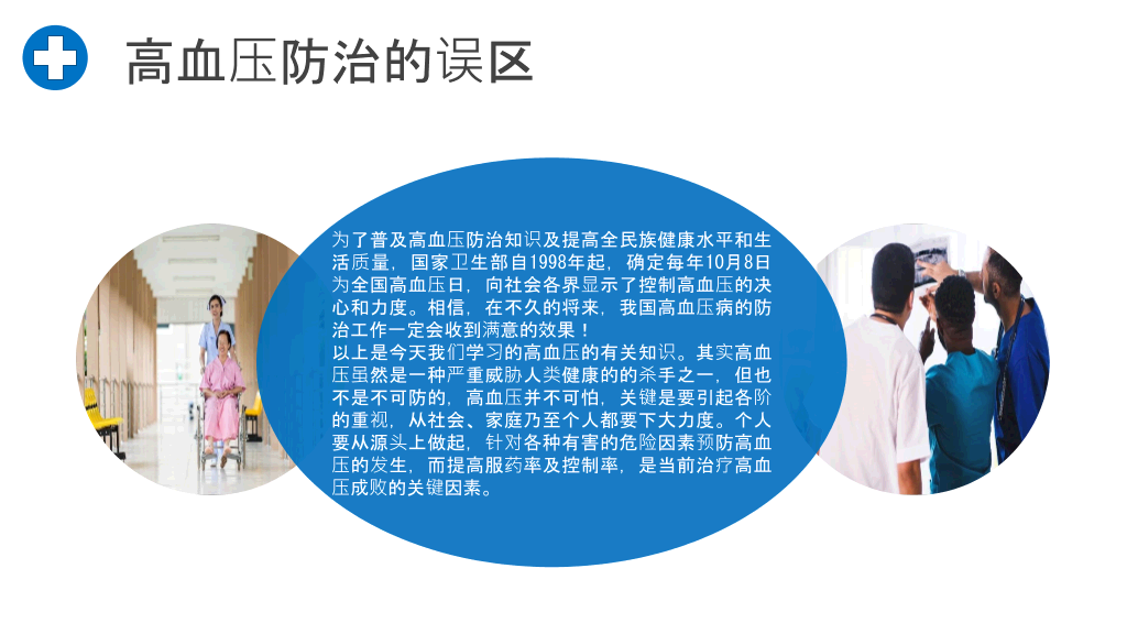 高血压预防治疗知识PPT模板
