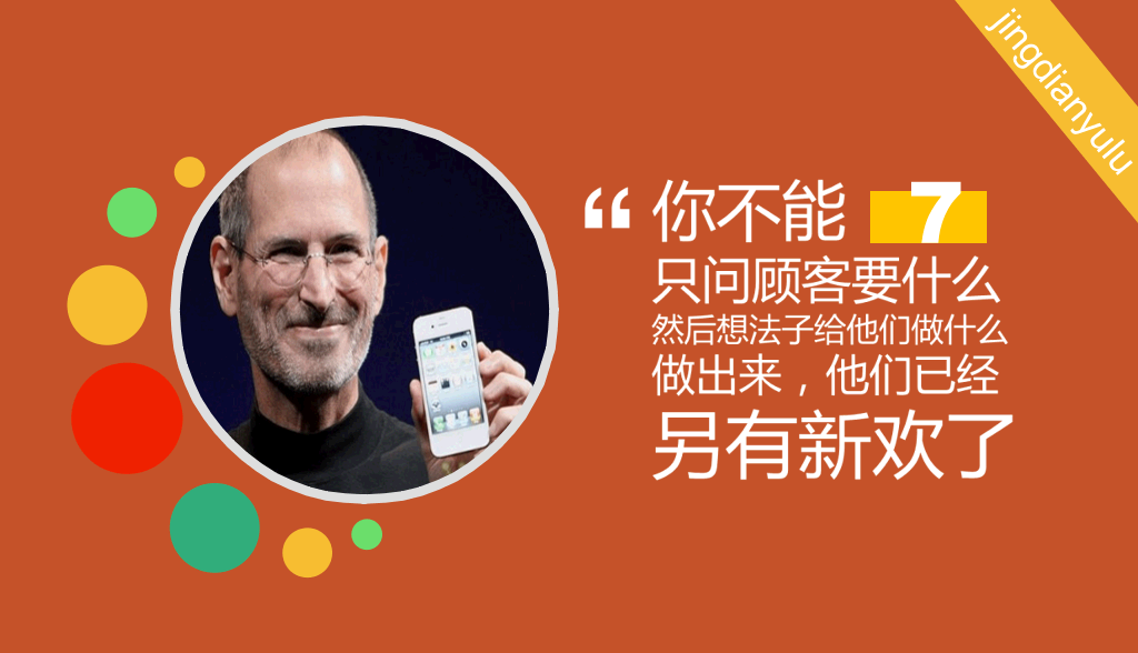 乔布斯经典语录精选PPT
