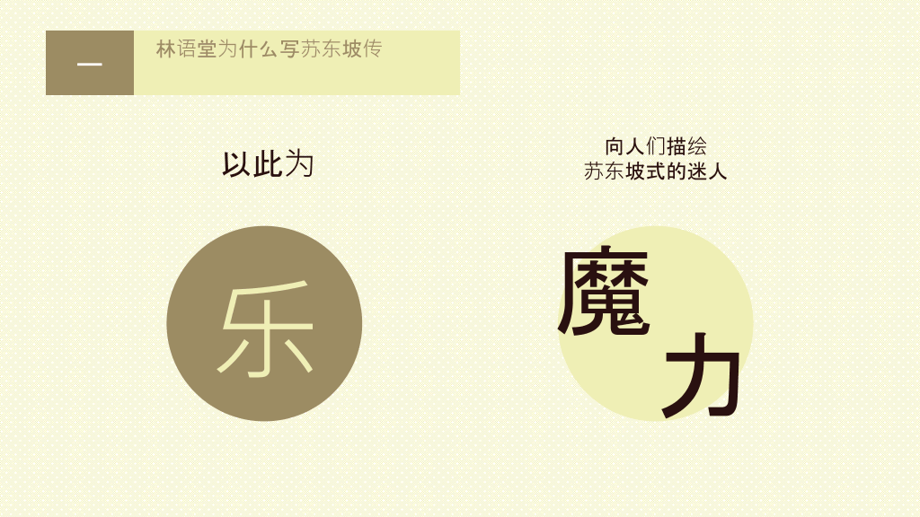 《苏东坡传》读书笔记PPT