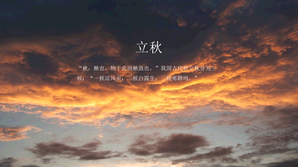 好看配图二十四节气PPT模板