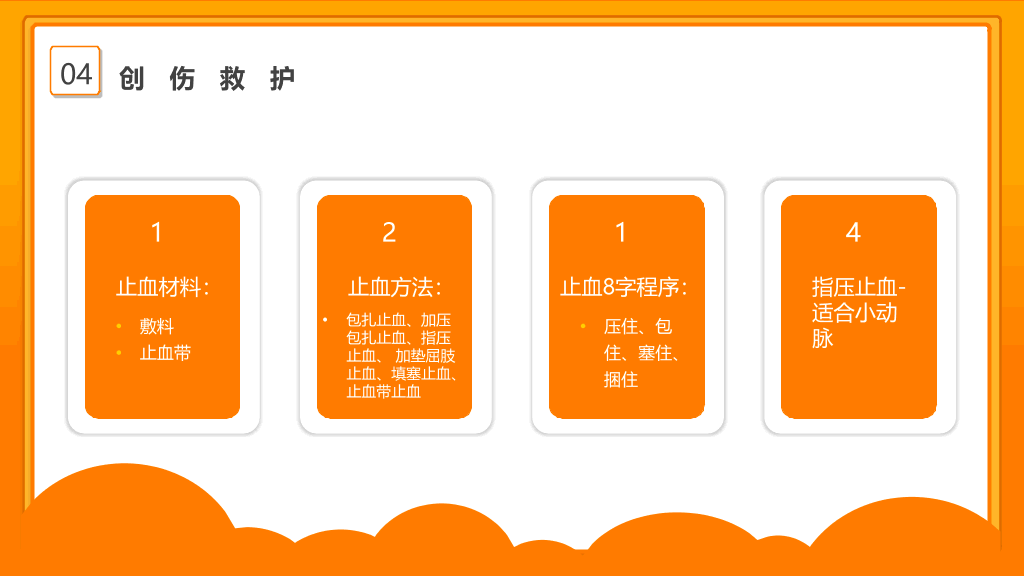 105#心肺复苏急救知识培训PPT模板