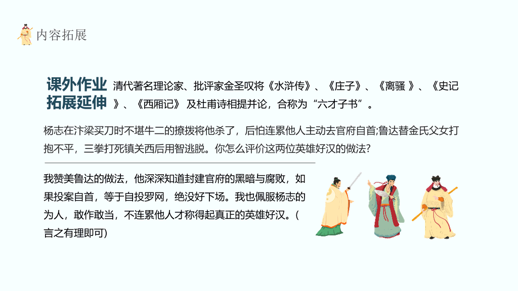 170#四大名著之水浒传介绍PPT课件