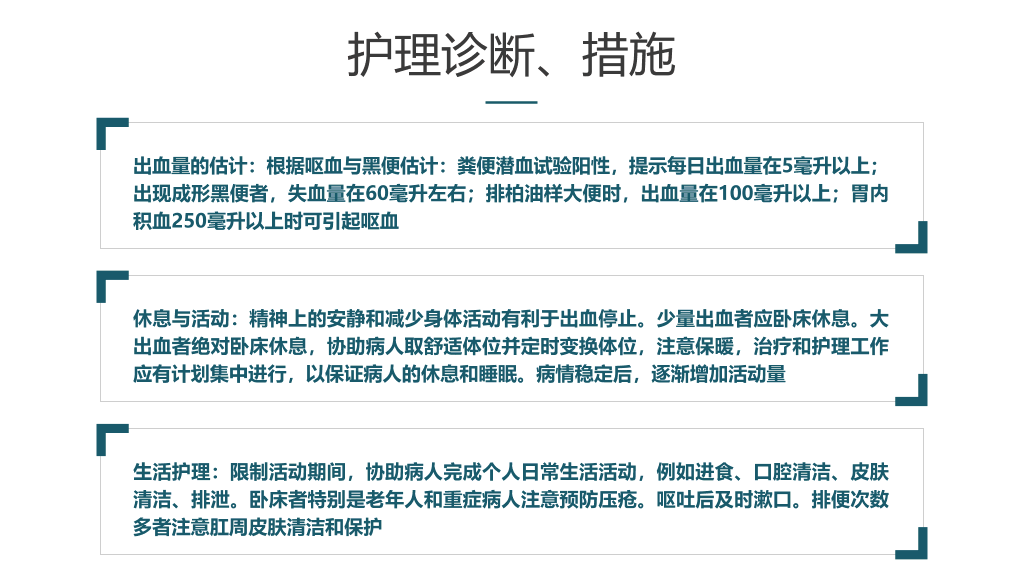 105#消化道出血护理查房PPT