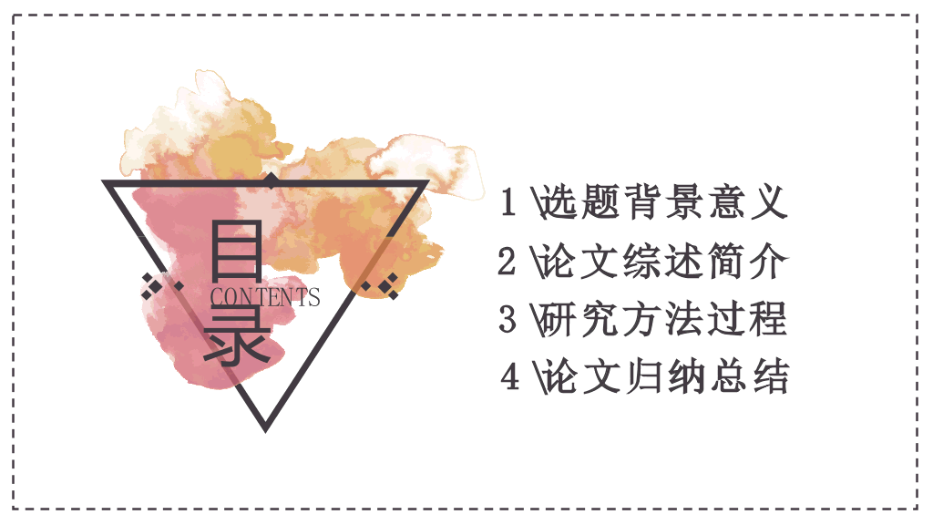 东华大学本科毕业论文答辩PPT