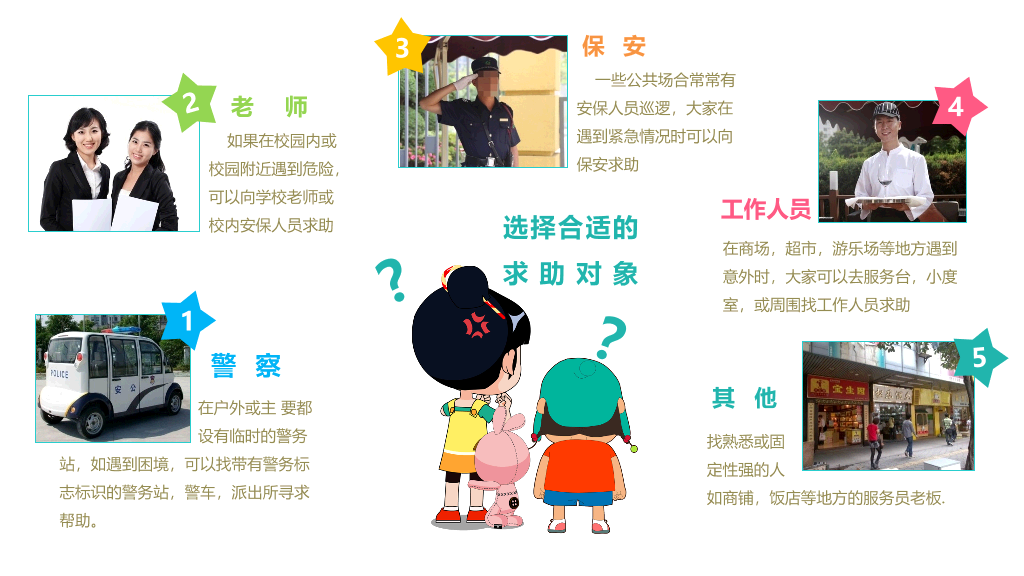 175#儿童安全教育动态PPT