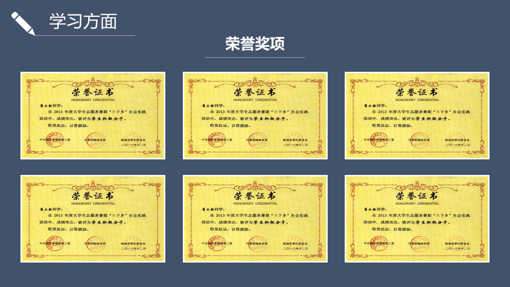 171#国家奖学金答辩主题PPT
