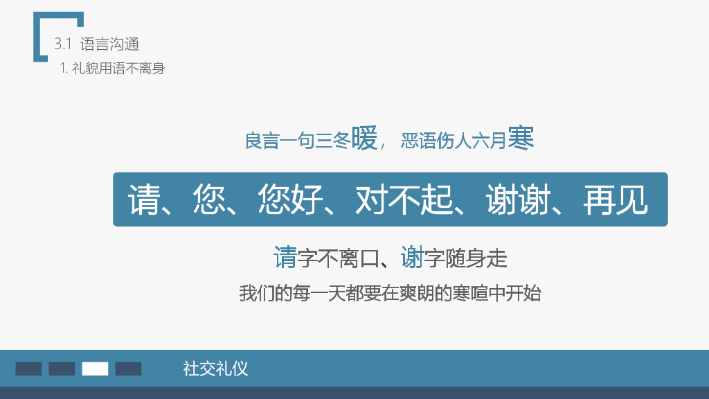 124#商务礼仪培训课件PPT模板
