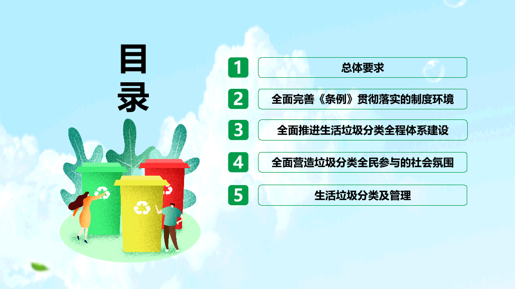 169#生活垃圾管理条例解析PPT