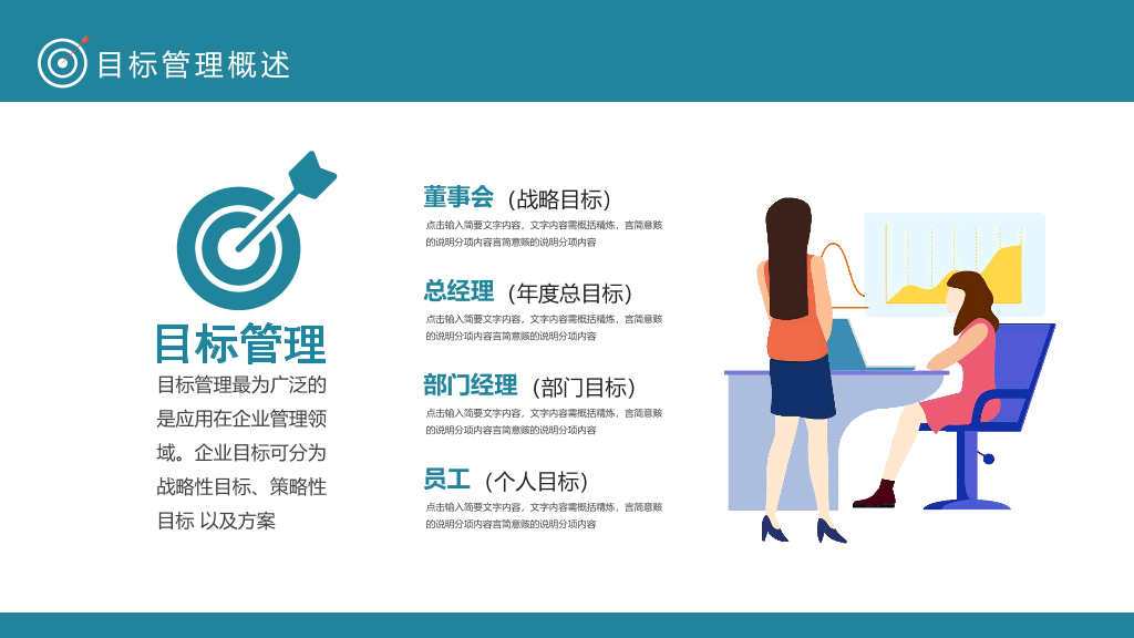 130#目标管理SMART原则PPT模板