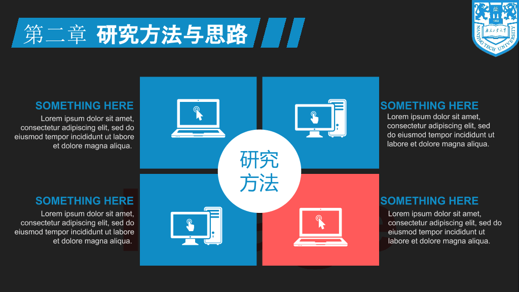 南京工业大学本科毕业论文答辩和论文选题PPT