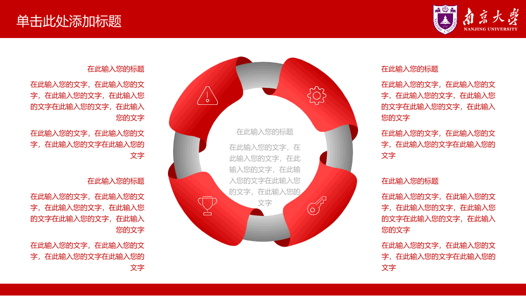 南京大学本科毕业论文答辩和论文选题PPT