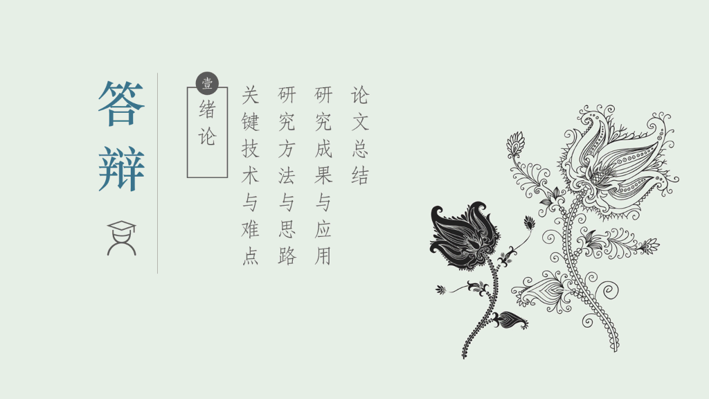 中国医科大学本科毕业论文答辩PPT