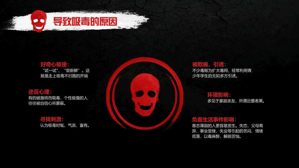 珍爱生命远离毒品国际禁毒日教育课件