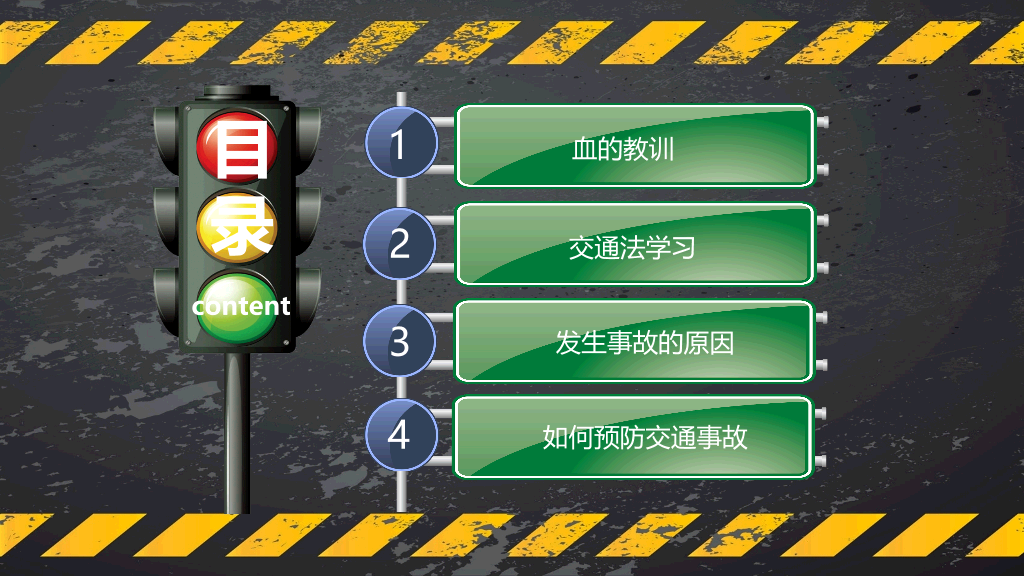 175#交通安全教育主题PPT