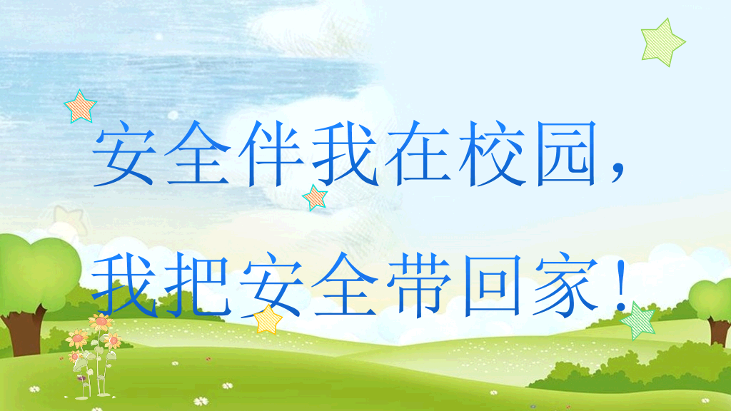 175#小学学校安全教育日主题班会PPT