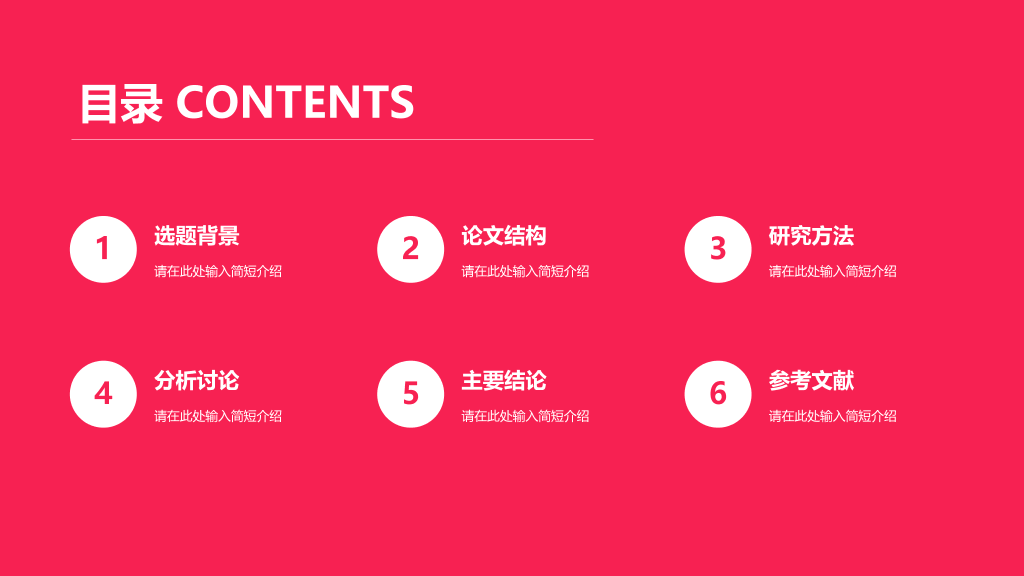 中央民族大学本科毕业论文答辩PPT