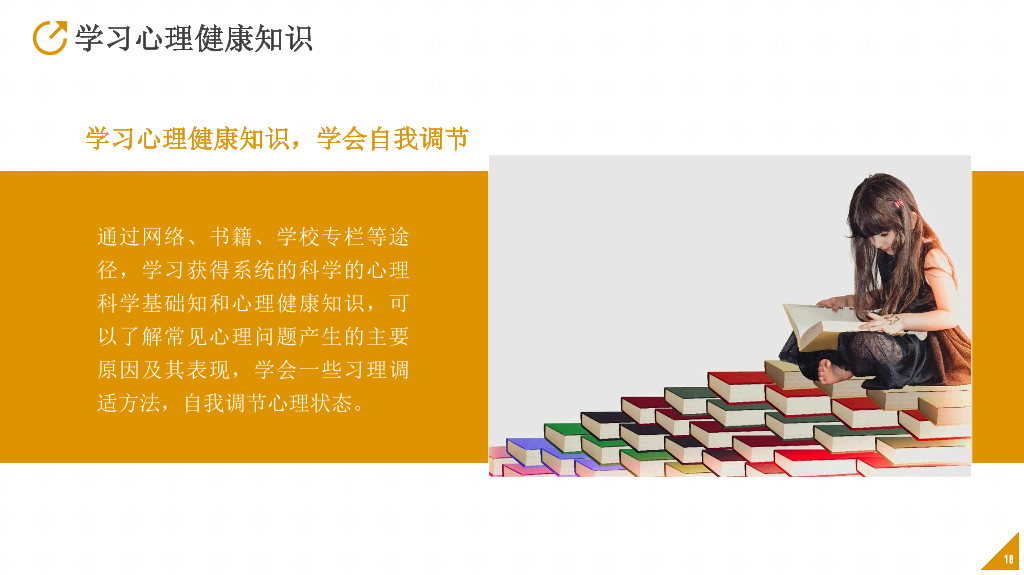 班会PPT:中小学生心理健康应知应会