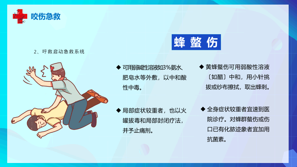 105#急救知识常识培训PPT模板