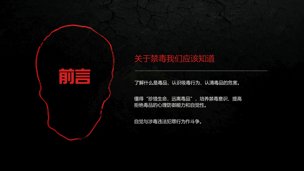 珍爱生命远离毒品国际禁毒日教育课件