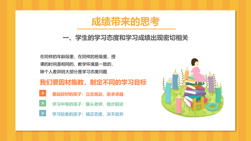 168#中学家长会主题班会PPT7