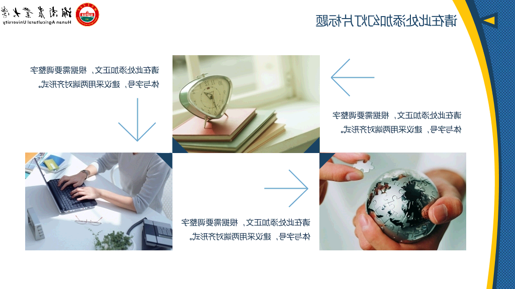 湖南农业大学本科毕业论文答辩PPT