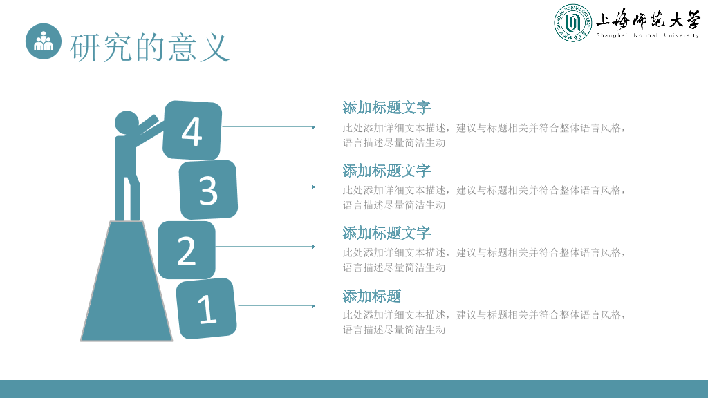 上海师范大学本科毕业论文答辩PPT