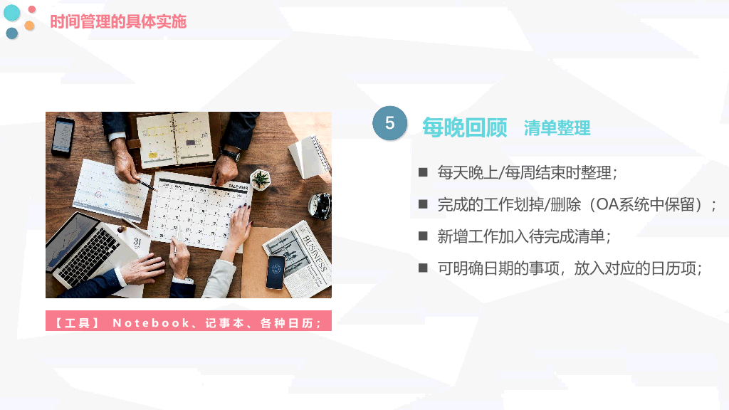123#时间管理方法培训PPT模板