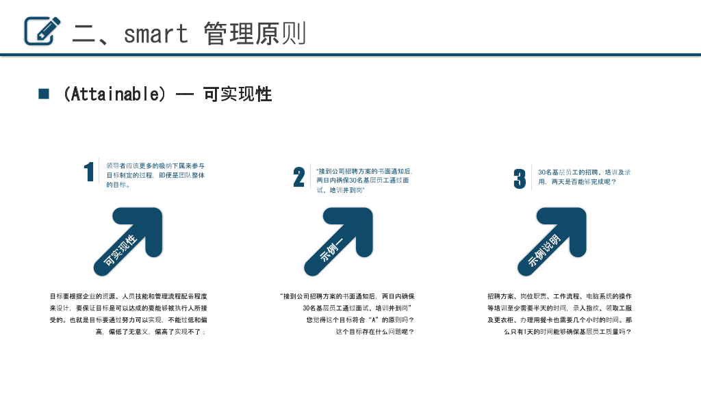 130#目标决定高度目标管理培训PPT模板
