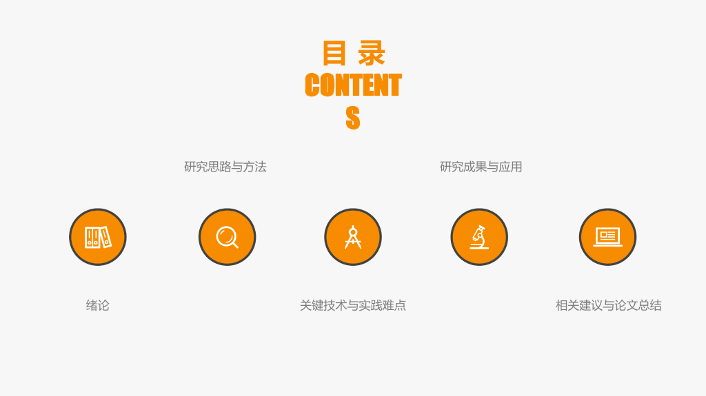 176#简约创意毕业设计答辩PPT模板