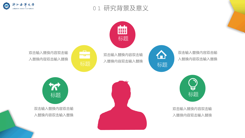浙江海洋大学本科毕业论文答辩PPT