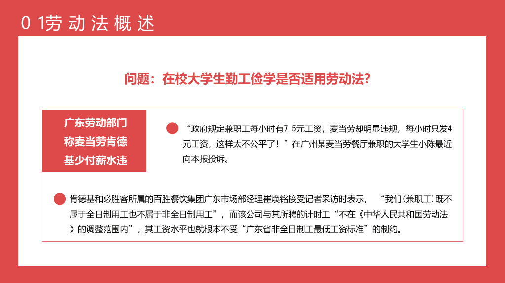 54#劳动法普法宣传PPT模板