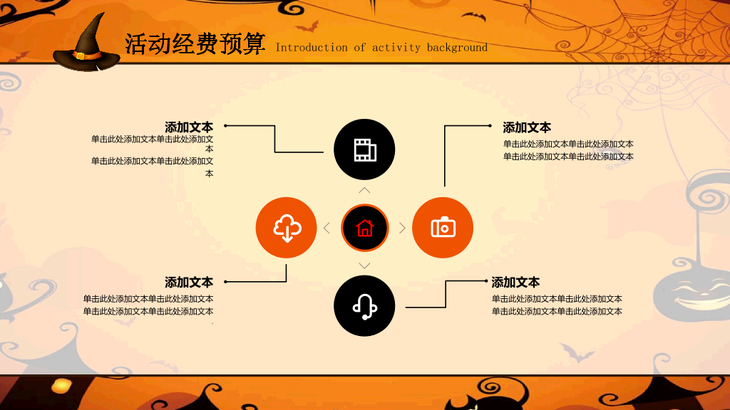 102#万圣节快乐幻灯片PPT模板