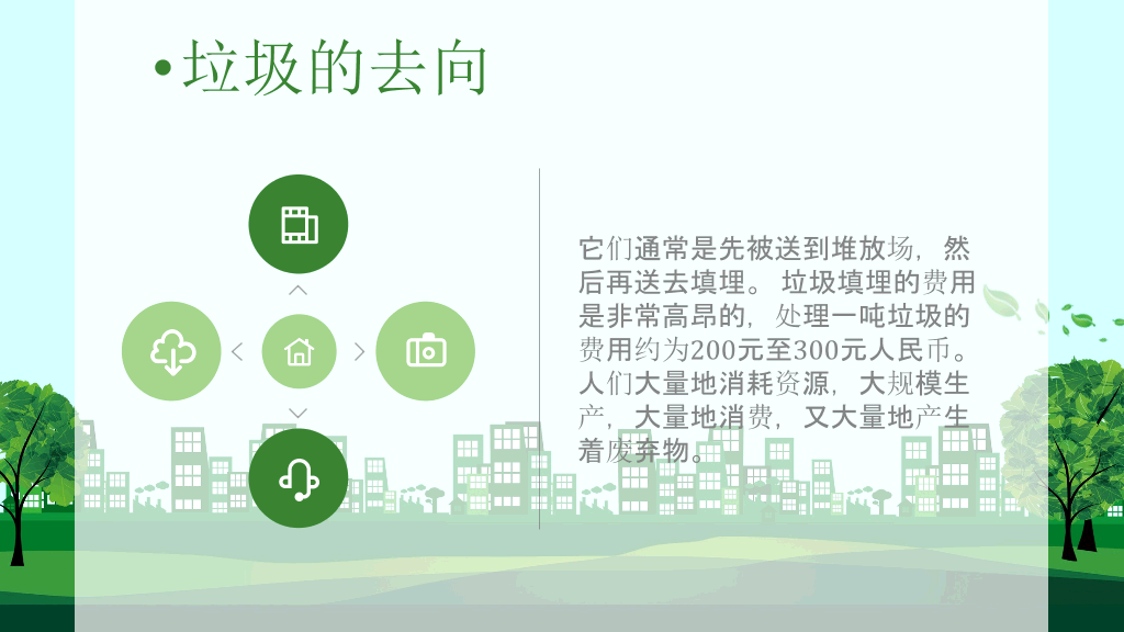 169#垃圾分类绿色环保-垃圾不落地家园更美丽