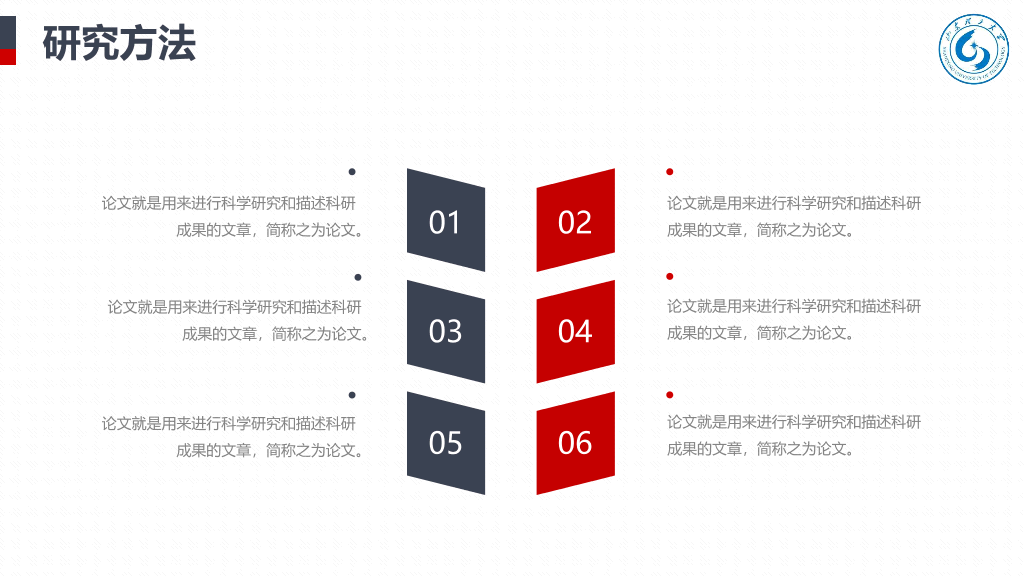 山东理工大学本科毕业论文答辩和论文选题PPT