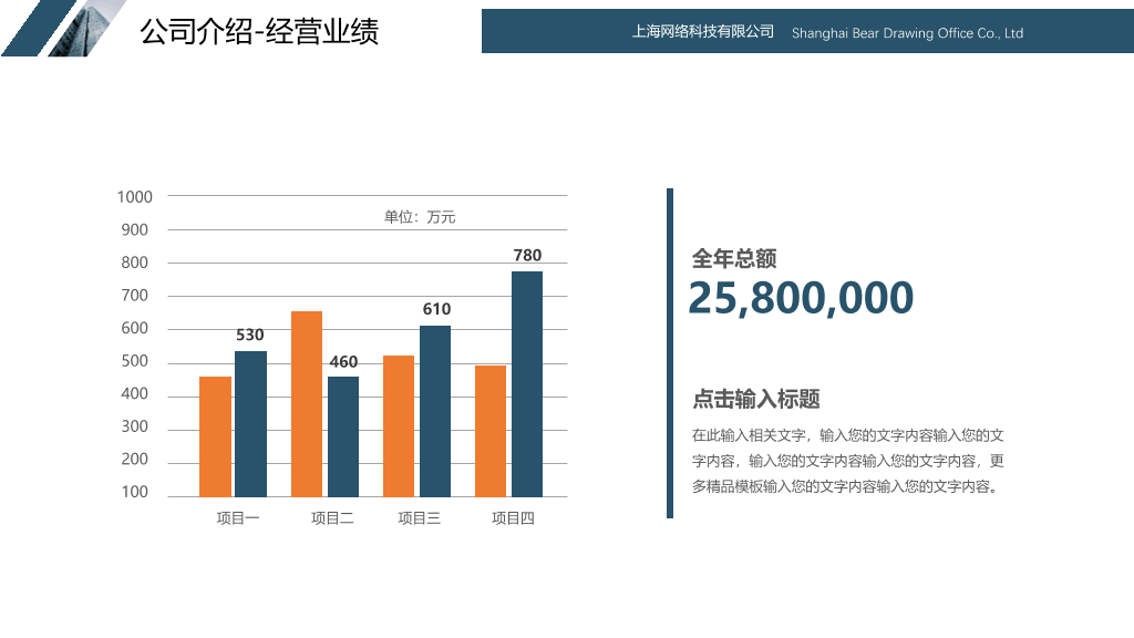127#简洁公司企业简介PPT模板