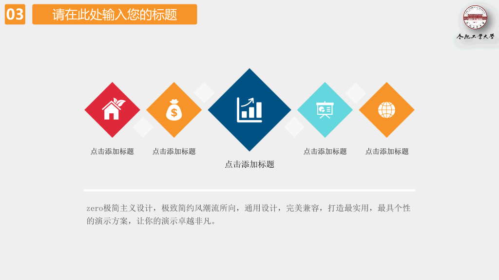 合肥工业大学本科毕业论文答辩和论文选题PPT