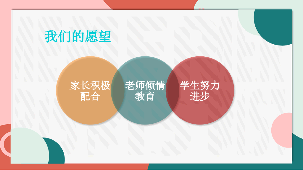 168#中学家长会主题班会PPT13