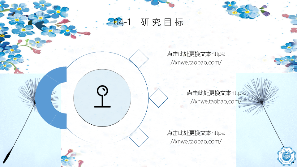 河海大学本科毕业论文答辩和论文选题PPT