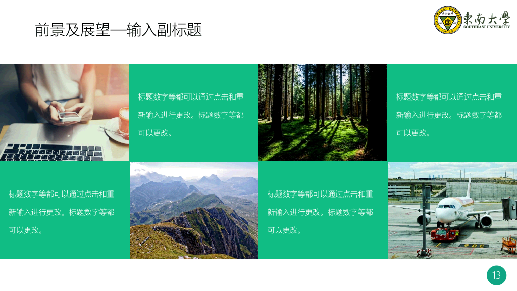 东南大学本科毕业论文答辩和论文选题PPT