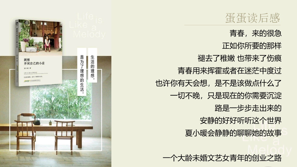 174#《就想开间自己的小店》读书笔记PPT