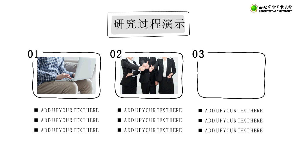 西北农林科技大学本科毕业论文答辩和论文选题PPT
