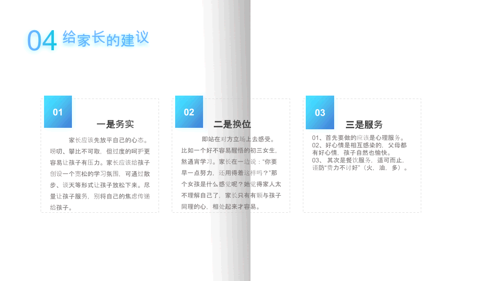 168#中学家长会主题班会PPT14